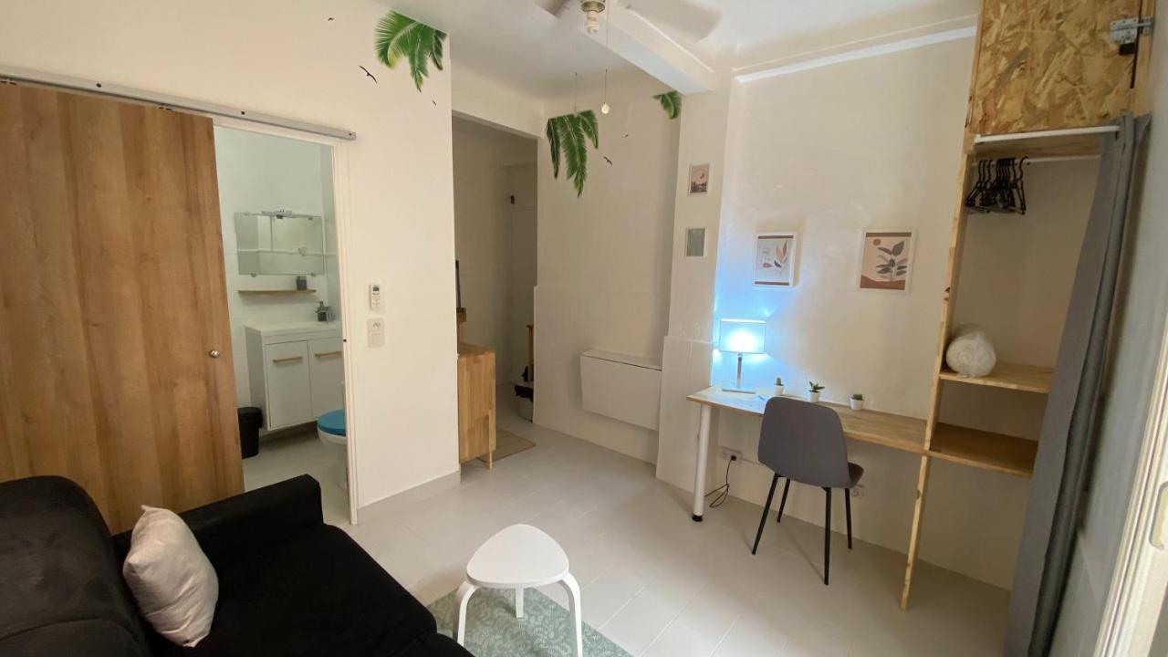 Studio "Les Cactus" Avec Terrasse A 5 Min A Pied De La Plage Nice Extérieur photo